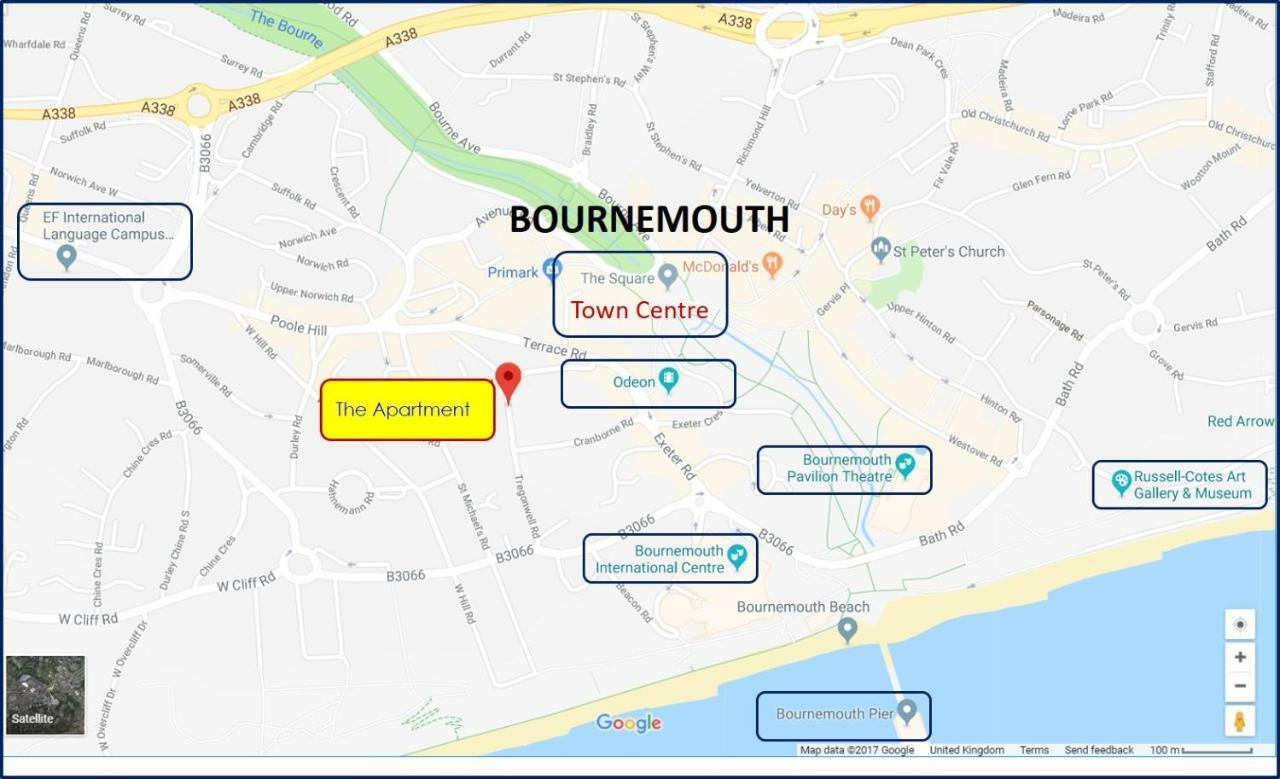 Bournemouth Luxury Apartment Екстер'єр фото